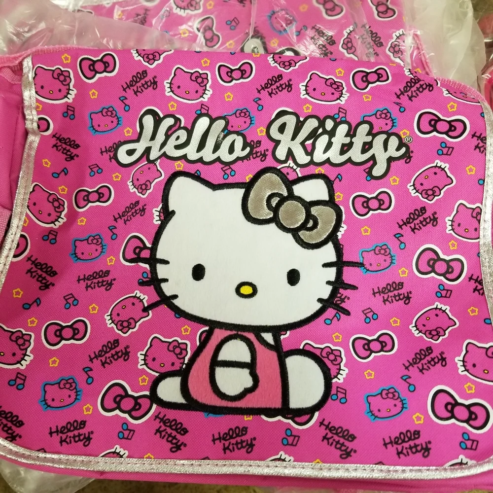 Hello Kitty Pink Crossbody Bag New - Picture 1 of 2